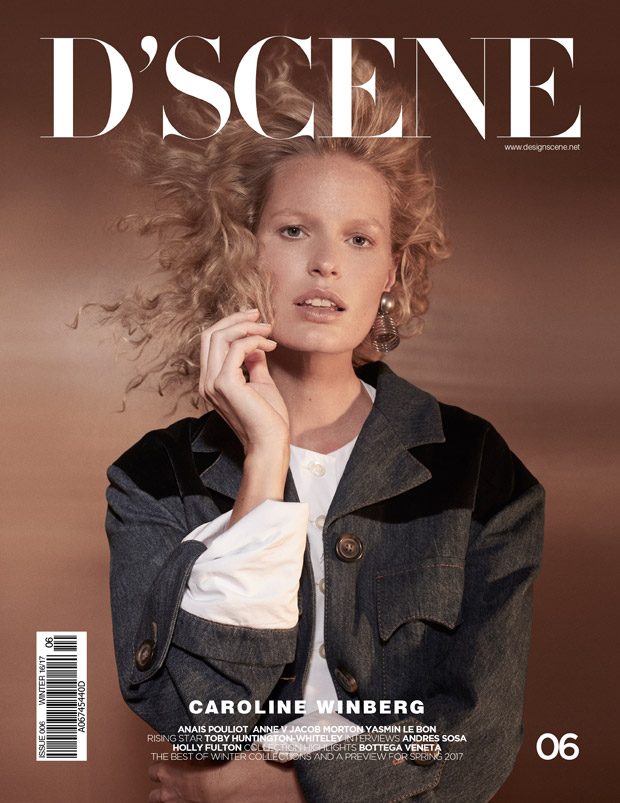 Каролин Винберг на обложке D’SCENE Magazine