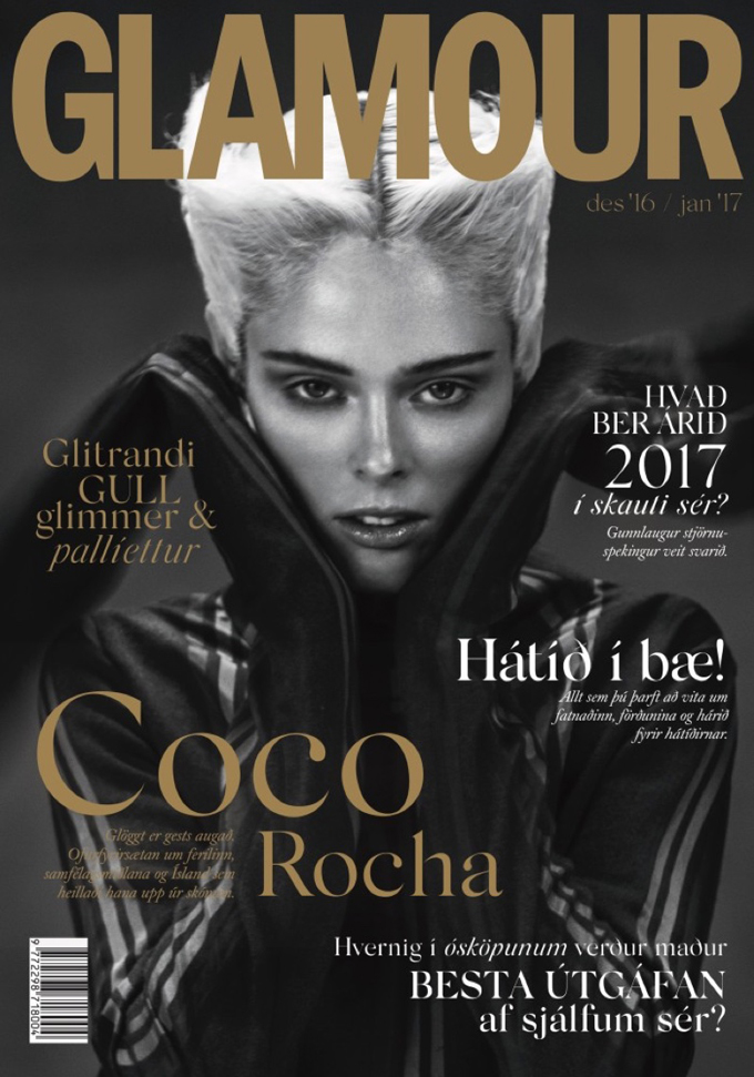 Коко Роша в Glamour Iceland