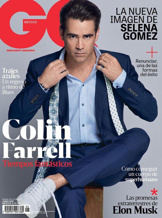 Колин Фаррелл в GQ Mexico