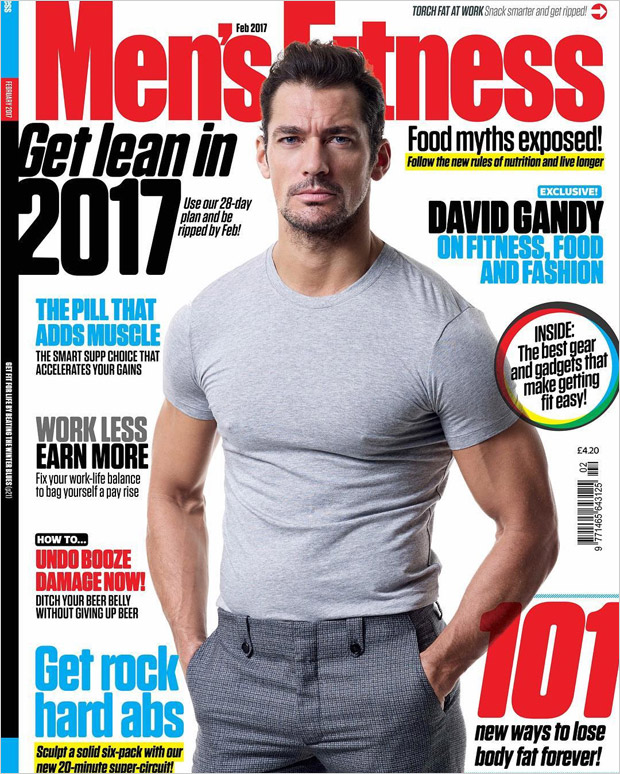 Дэвид Ганди в Men’s Fitness