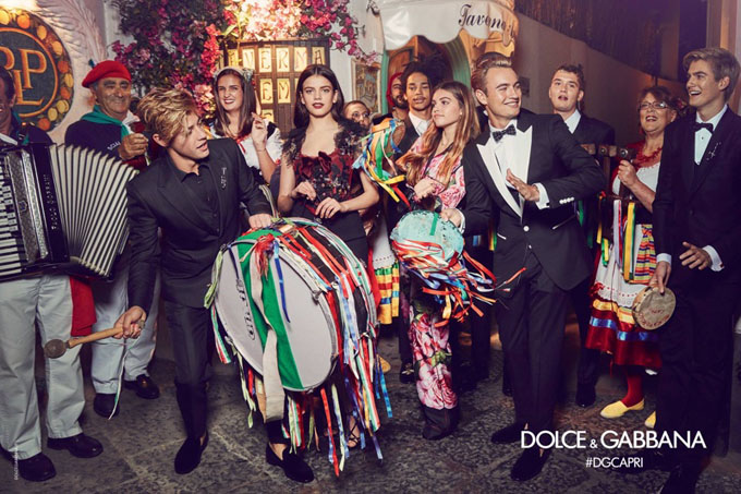 Рекламная кампания Dolce & Gabbana весна-лето 2017