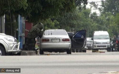 Взрыв автомобиля в Тайланде