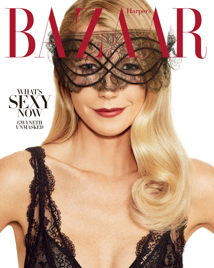 Гвинет Пэлтроу на обложке Harper’s Bazaar