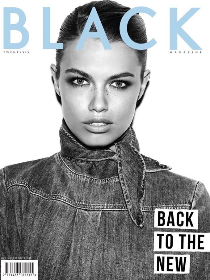 Хейли Клосон для Black Magazine