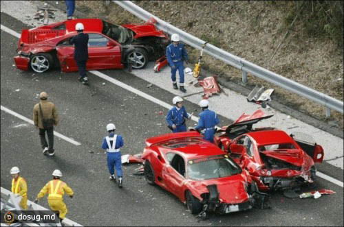 Авария в Японии на несколько милионов