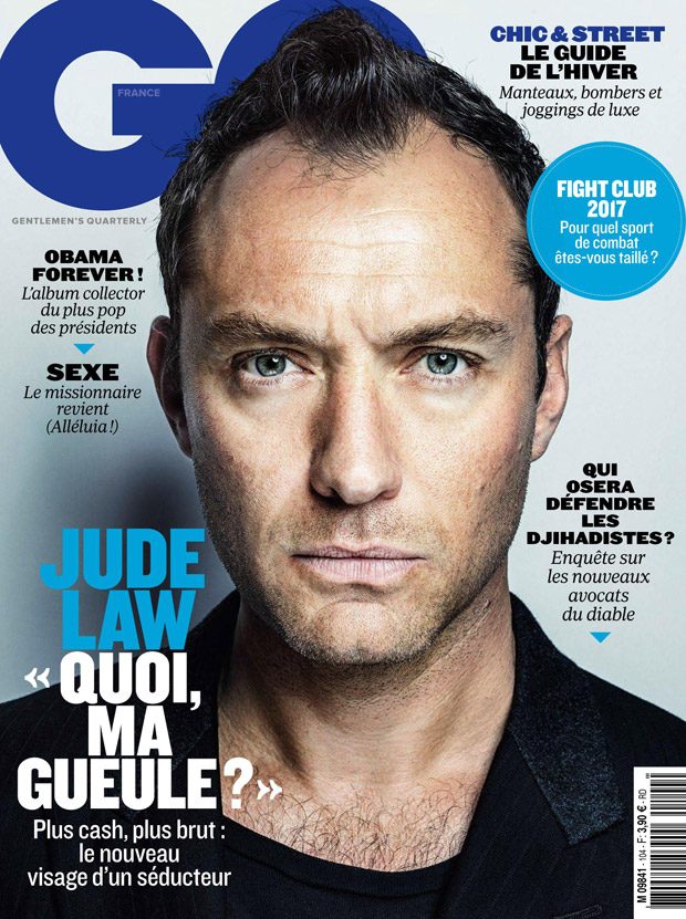 Джуд Лоу в GQ France