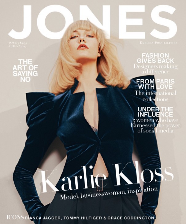 Карли Клосс в JONES Magazine