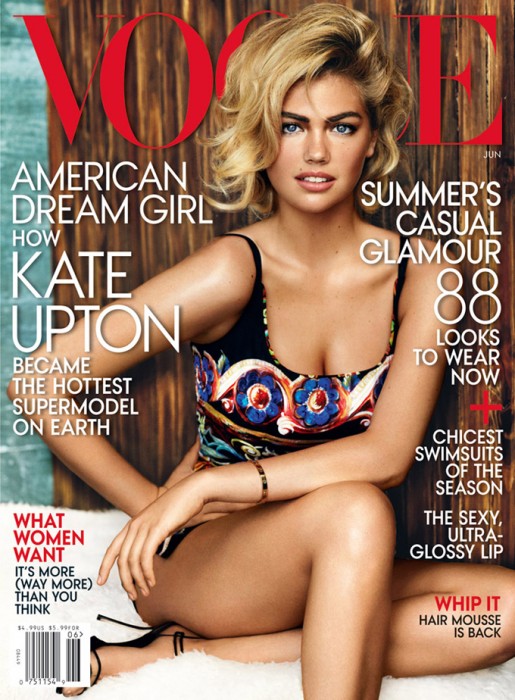 Кейт Аптон (Kate Upton) на обложке Vogue US