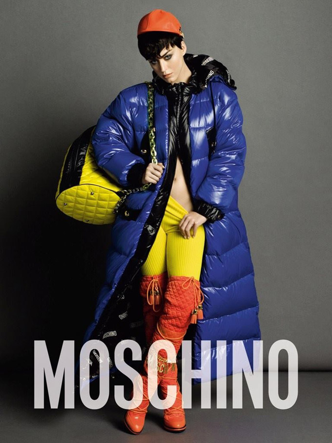 Кэти Перри в рекламе Moschino