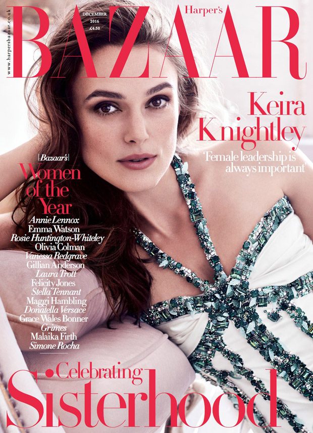 Кира Найтли в Harper’s Bazaar