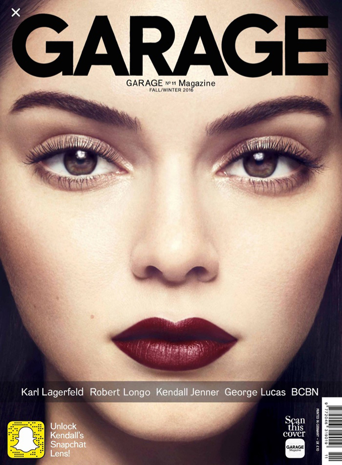 Кендалл Дженнер для Garage Magazine