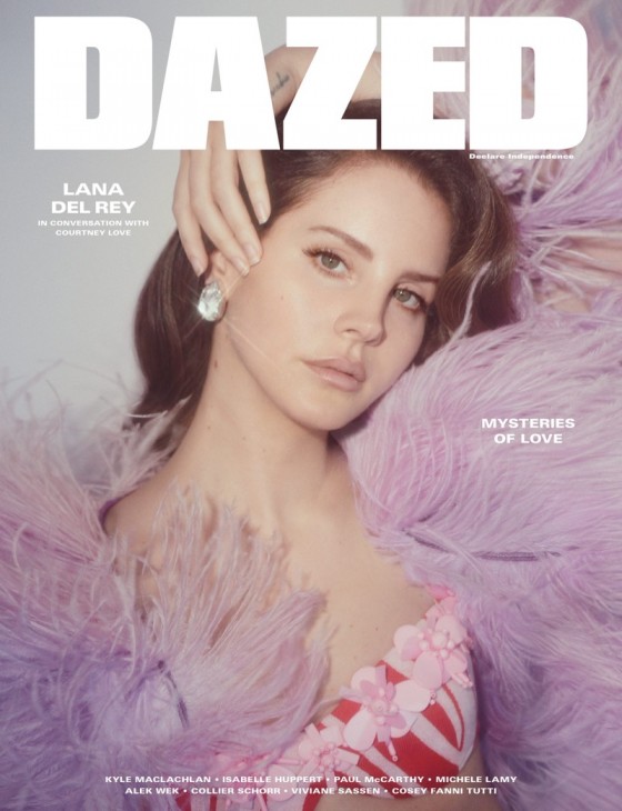 Лана Дель Рей на обложке Dazed Magazine