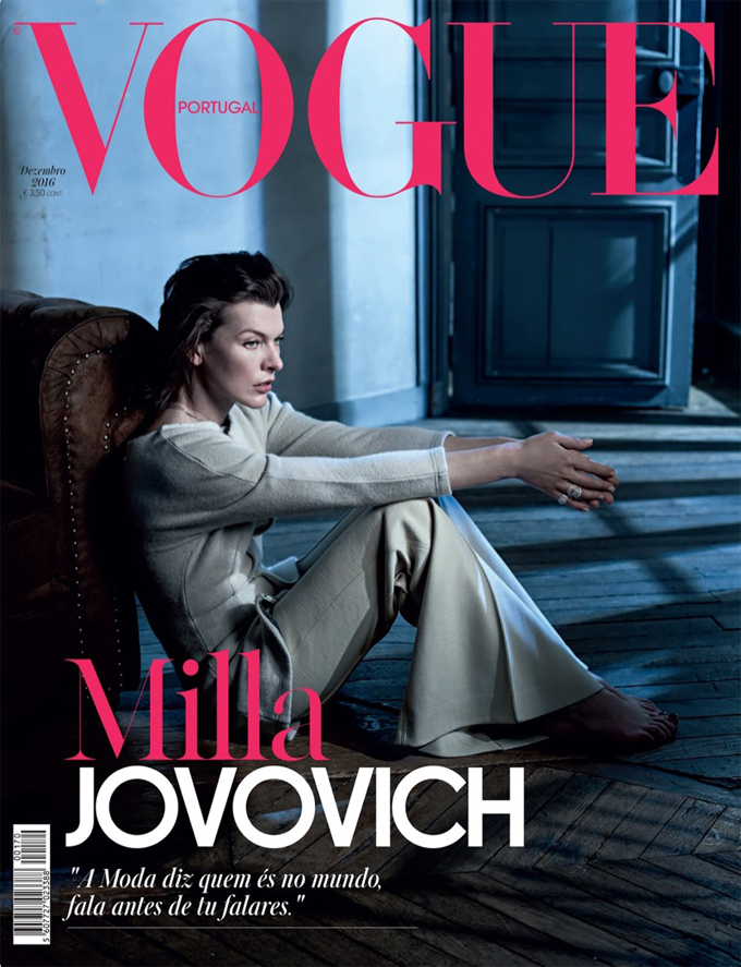 Милла Йовович для Vogue Portugal