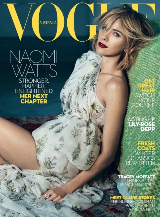 Наоми Уоттс в австралийском Vogue