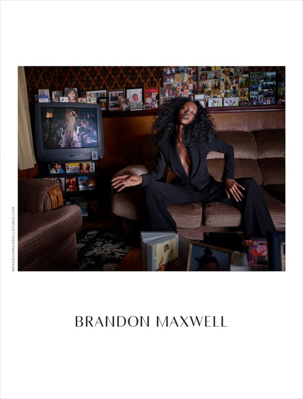 Рекламная кампания Brandon Maxwell