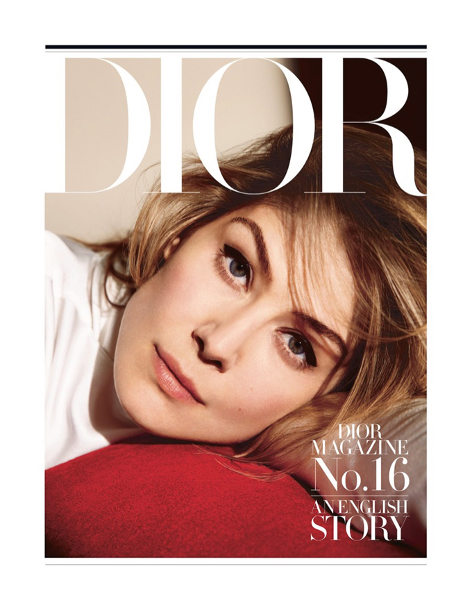 Розамунд Пайк на обложке Dior Magazine