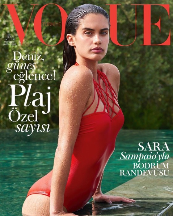 Сара Сампайо в Vogue Turkey