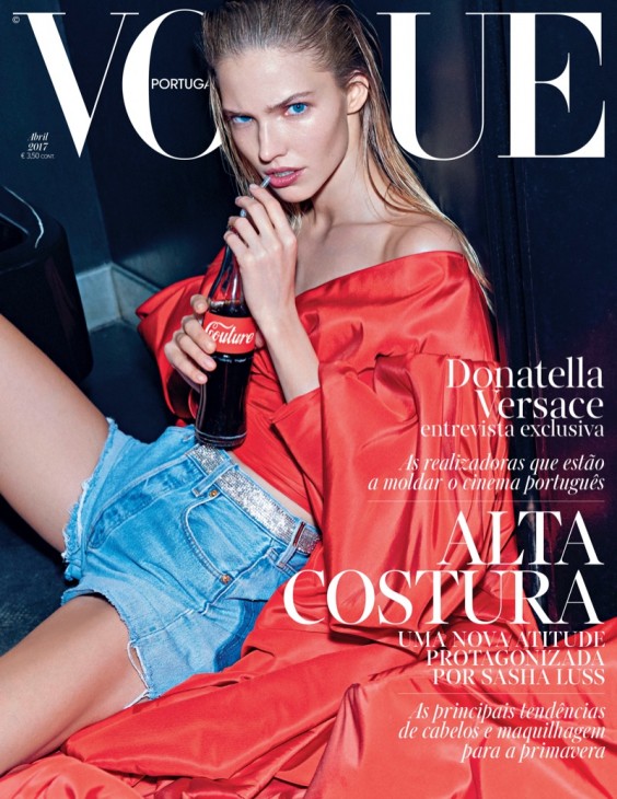 Саша Лусс для Vogue Portugal