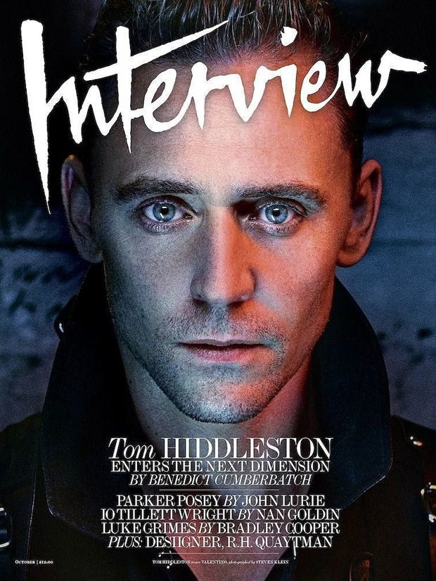 Том Хиддлстон в Interview Magazine