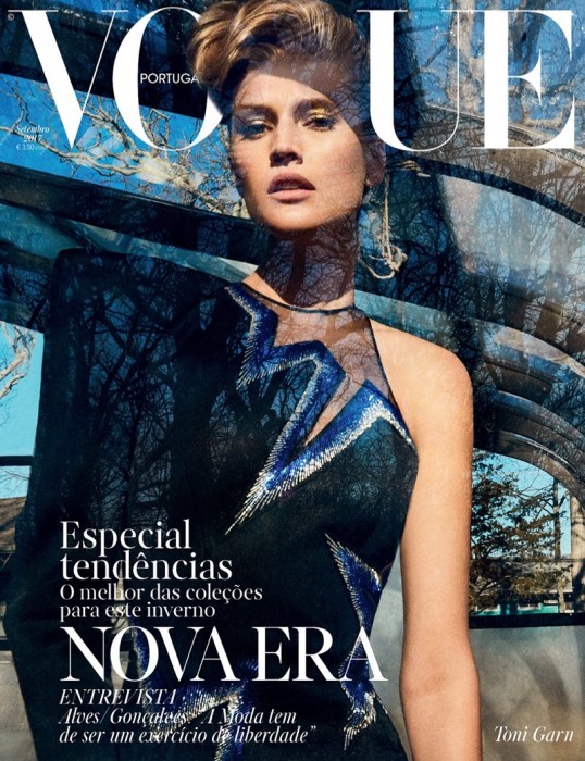 Тони Гаррн в португальском Vogue