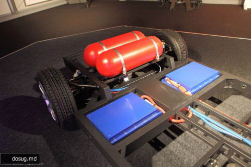 Презентация «Ё-мобиля» три модели: микровен, кроссовер и фургон.