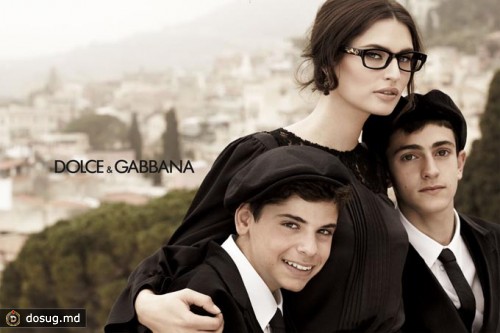 Рекламная кампания очков от Dolce & Gabbana