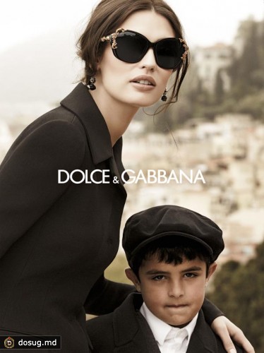 Рекламная кампания очков от Dolce & Gabbana