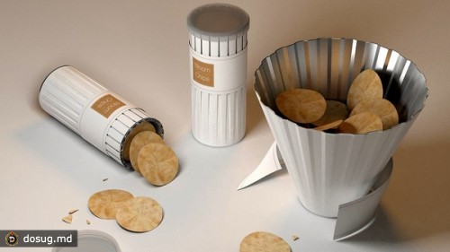 Bloom chips концепт самой удобной упаковки для чипсов