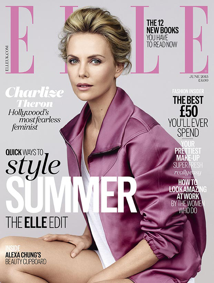 Шарлиз Терон в ELLE UK