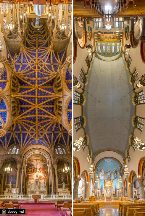 Панорамные фото в нью-йоркских церквях