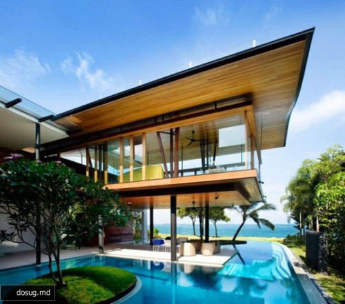 Fish House - Тропический дом в Сингапуре