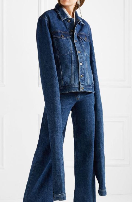 Стильный джинсовый костюмчик для буйных девушек