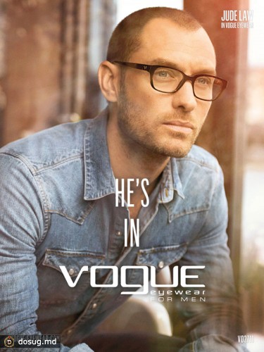Джуд Лоу в рекламе Vogue Eyewear