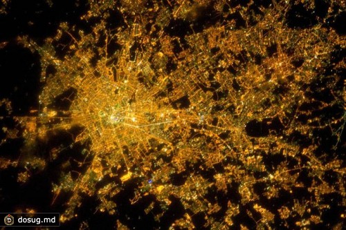 Фотографии NASA ночных городов мира вид из космоса