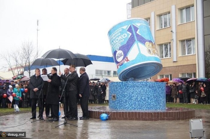 Памятник сгущёнке открыт в Беларуси
