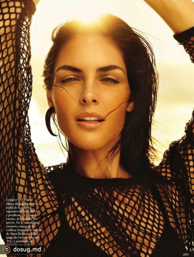 Хилари Рода в июньском Vogue Spain