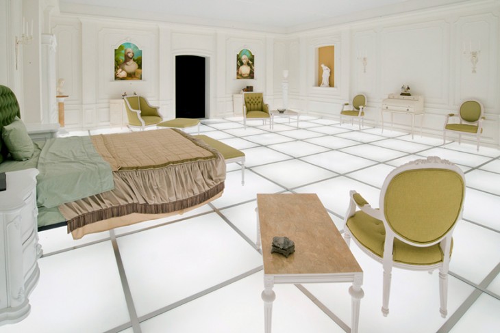 Воссозданная комната из фильма «2001 год: Космическая одиссея»