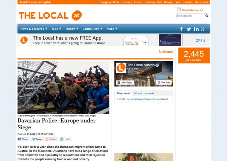 Баварская полиция: Европа в осаде