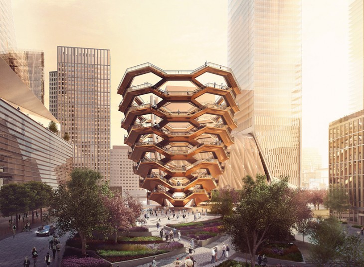 Конструкция в виде сосуда с лестницами от Thomas Heatherwick