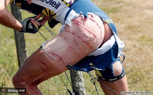 Авария на Тур де Франс