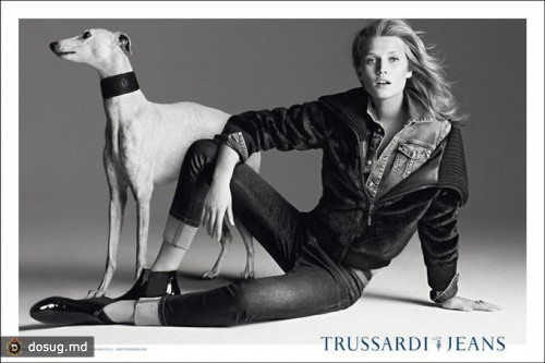 Рекламная кампания Trussardi Jeans осень-зима 2012-13