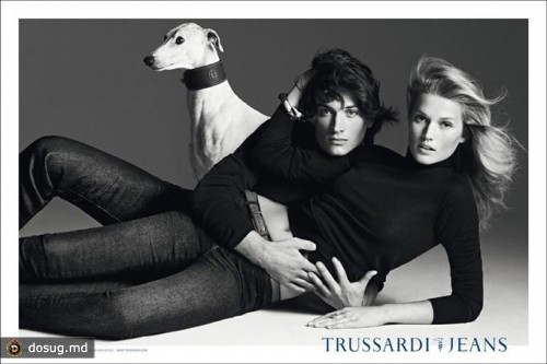 Рекламная кампания Trussardi Jeans осень-зима 2012-13