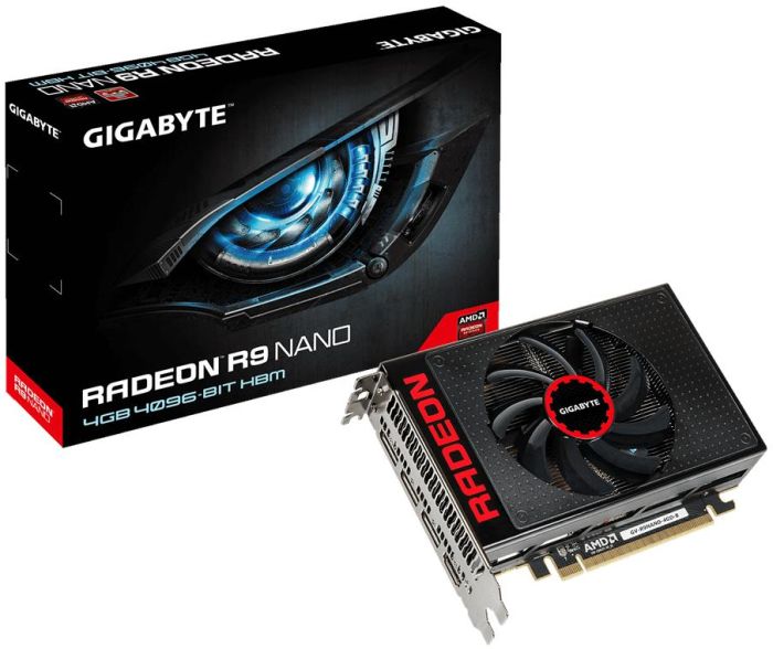 Gigabyte публикует описание видеокарты Radeon R9 Nano