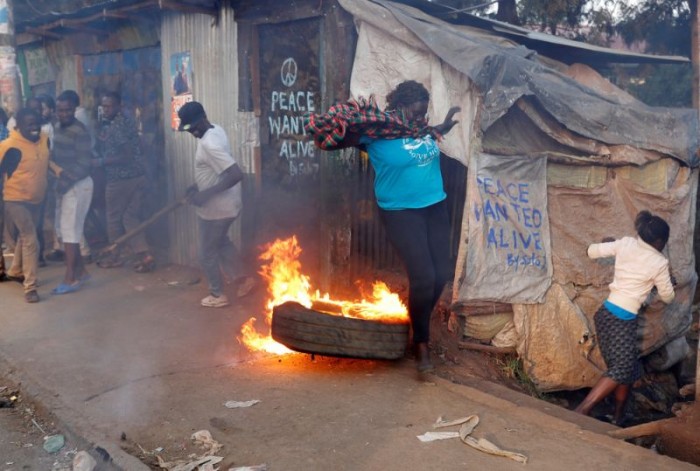 Выборы в Кении проходят с огоньком